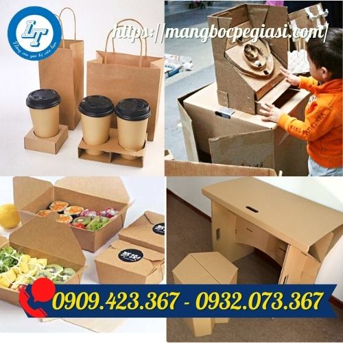Ứng dụng giấy carton Ứng dụng giấy carton