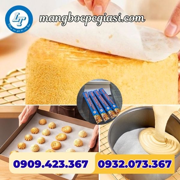 Ứng dụng giấy nến Giấy nến cuộn nhỏ 30cmx5m