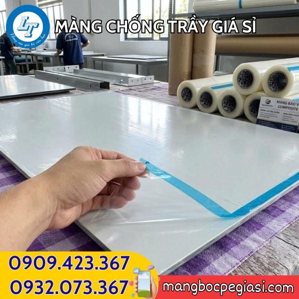 Ứng dụng màng bảo vệ trắng trong Màng bảo vệ bề mặt giá sỉ