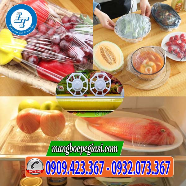 Ứng dụng màng bọc thực phẩm Sun Wrap Ứng dụng màng bọc thực phẩm Sun Wrap