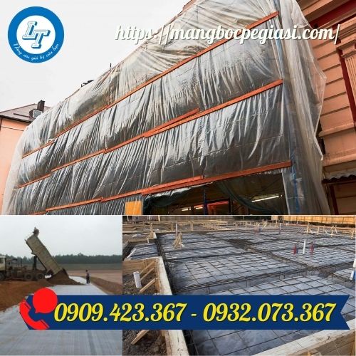 Ứng dụng nilon lót sàn bê tông Ứng dụng nilon lót sàn bê tông
