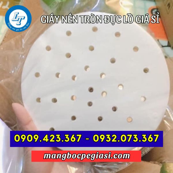 Giấy nến tròn đục lỗ tiện lợi Giấy nến tròn đục lỗ tiện lợi