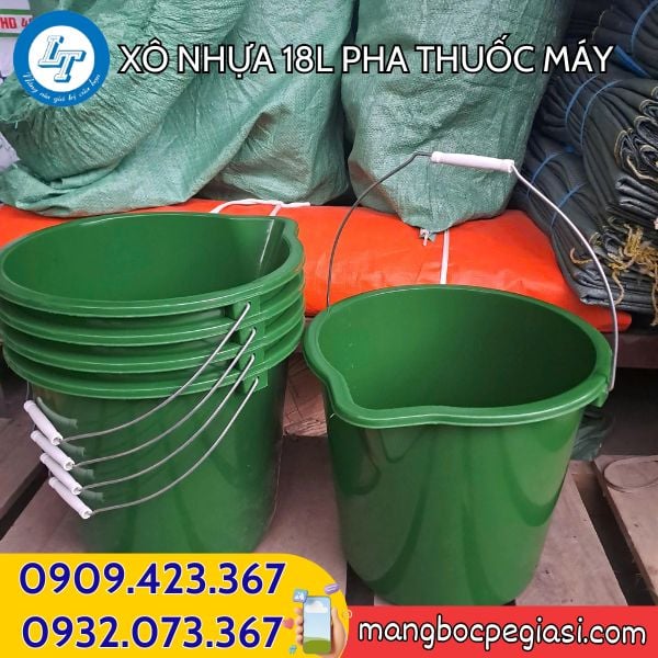 Xô nhựa pha thuốc 18l giá sỉ Xô nhựa pha thuốc 18l giá sỉ