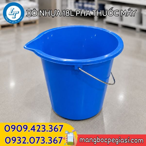 Xô nhựa pha thuốc 18l giá sỉ