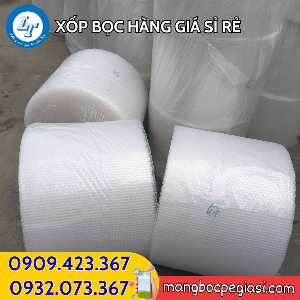 cuộn Xốp bóng khí bọc hàng giá tốt Xốp bóng khí bọc hàng cắt theo yêu cầu