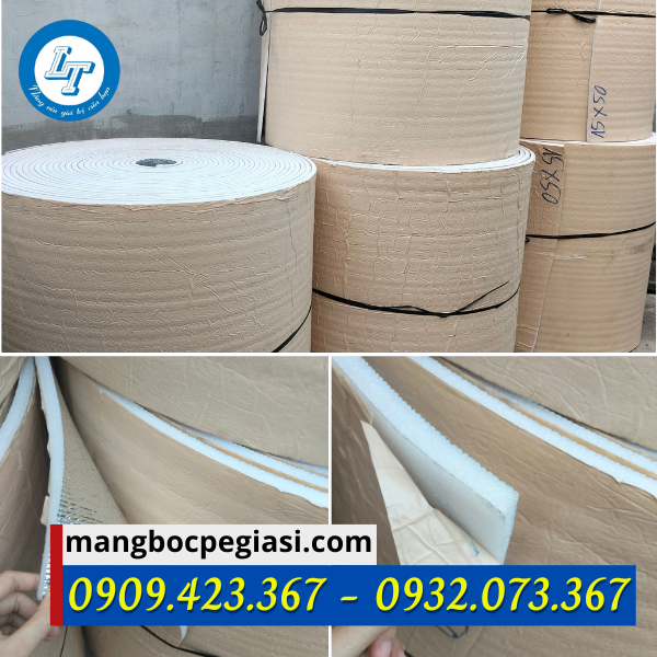 Xốp cách nhiệt có keo dán