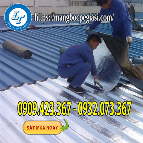 Xốp cách nhiệt chống nóng mái tôn Xốp cách nhiệt chống nóng mái tôn