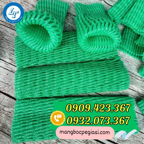 Xốp lưới màu xanh Xốp lưới màu xanh