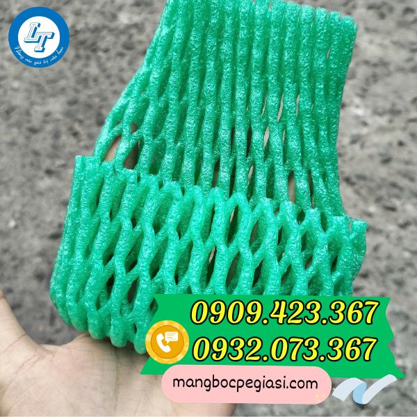 Xốp lưới màu xanh Xốp lưới màu xanh