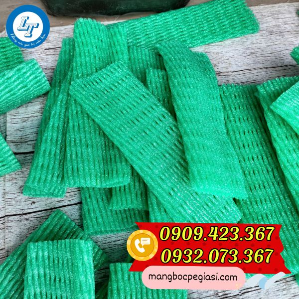 Xốp lưới màu xanh Xốp lưới màu xanh