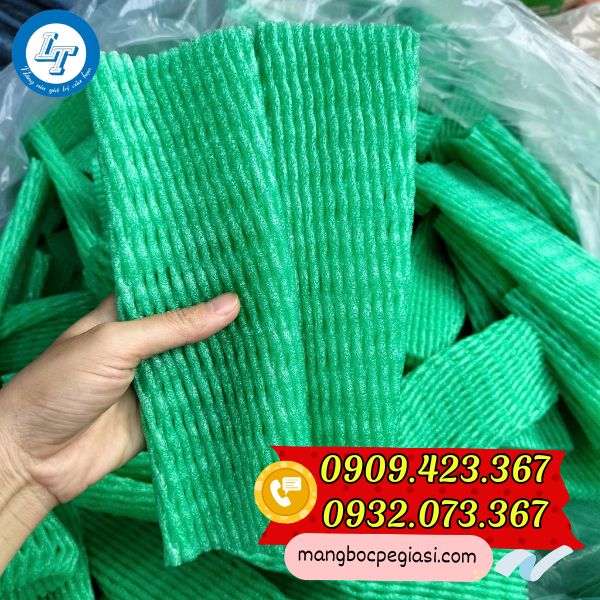 Xốp lưới màu xanh giá rẻ Xốp lưới màu xanh