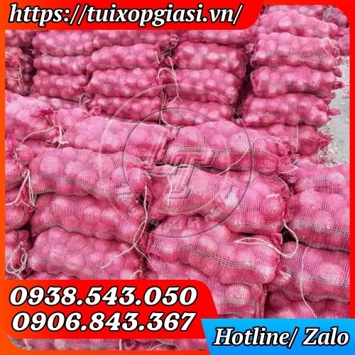 Bao tải lưới đựng nông sản