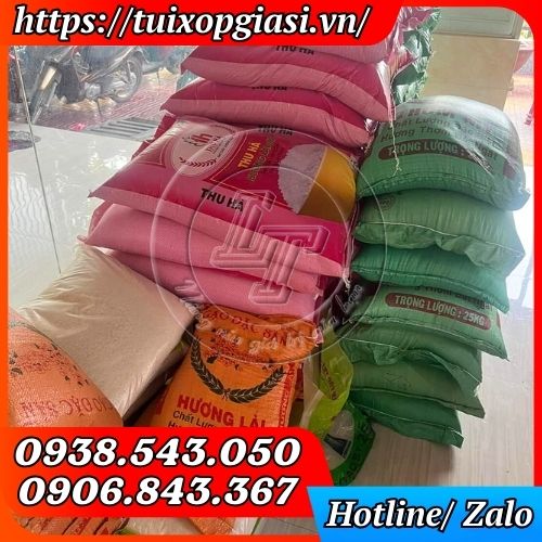 Bao tải đựng gạo