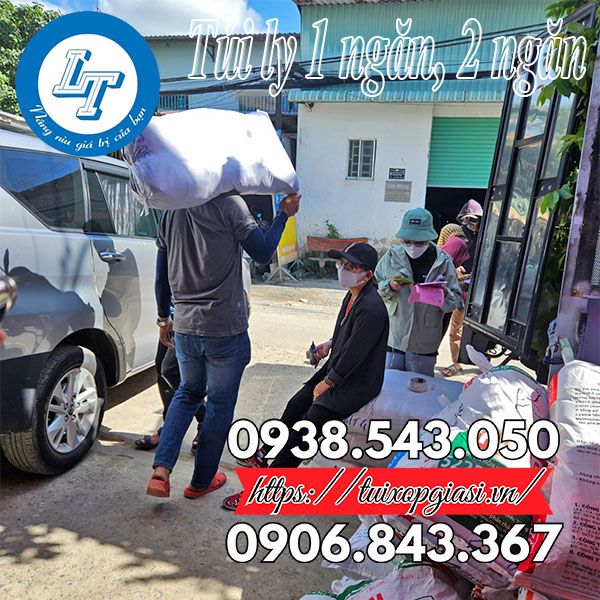 Túi ly 1 ngăn 2 ngăn đựng trà sữa giá rẻ