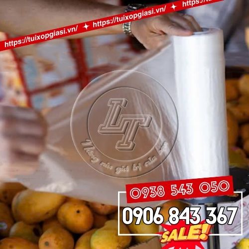 Túi xé siêu thị đựng thực phẩm