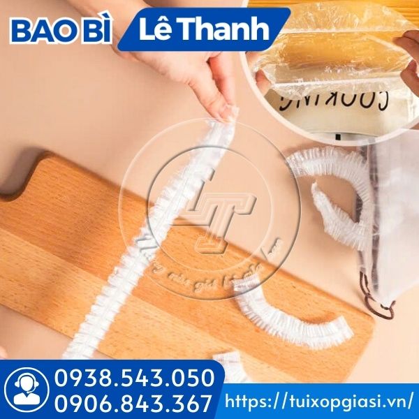 Túi bọc thực phẩm có chun co giãn tốt