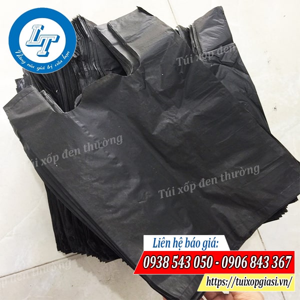 Túi xốp đen thường Túi xốp đen thường