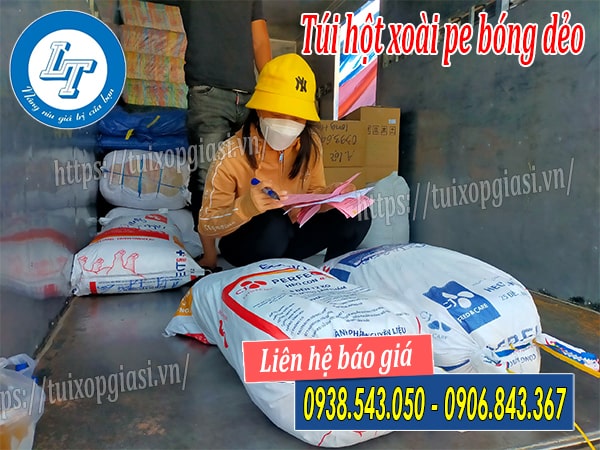 Bán buôn túi hột xoài pe bóng dẻo giá rẻ nhất tphcm