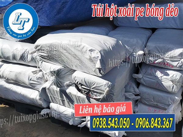 Bán buôn túi hột xoài pe bóng dẻo giá rẻ