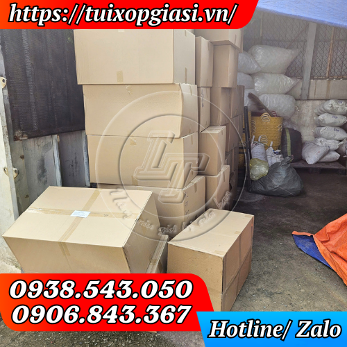 Túi zip giấy kraft cửa sổ nhỏ