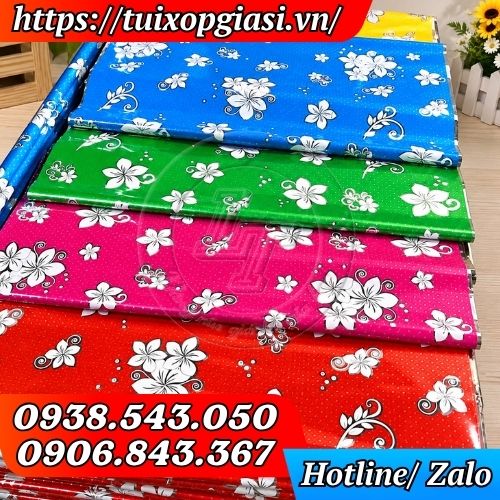 Giấy kiếng gói quà đa dạng các hoạ tiết mẫu hoa