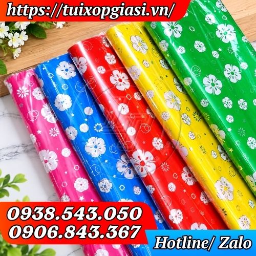 Giấy kiếng gói quà đẹp, bát mắt
