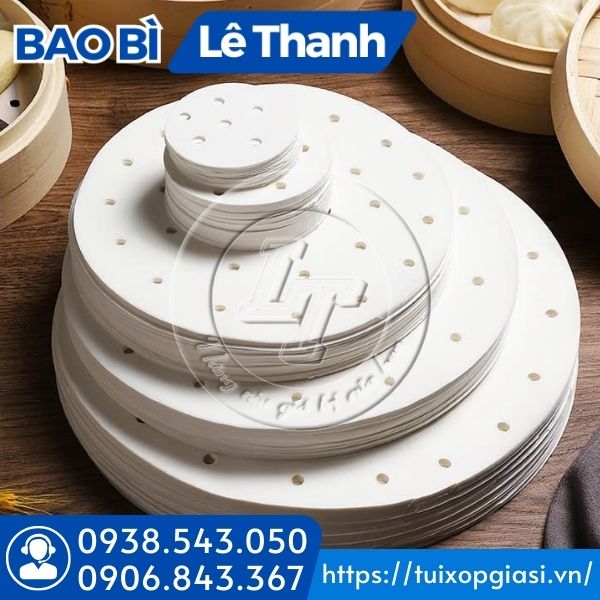 Giấy nến tròn đục lỗ