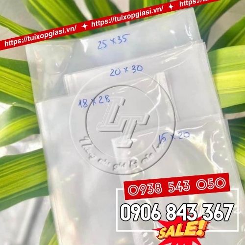 Túi hút chân không đa dạng kích cỡ