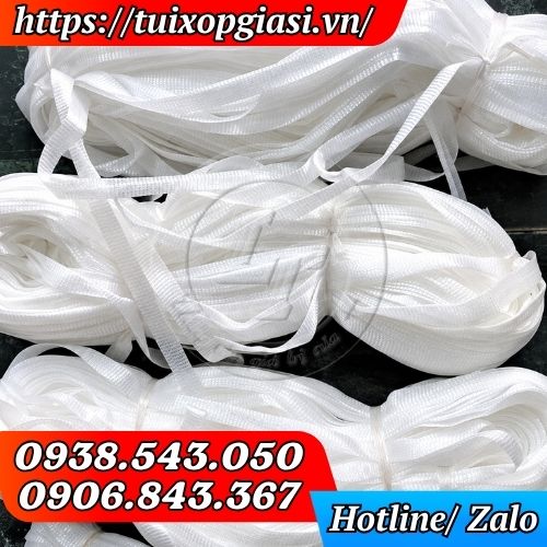 Túi lưới đựng phân hạt chất lượng, bền chắc, dẻo dai
