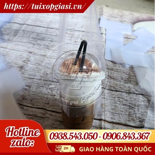 Túi chữ T đựng ly