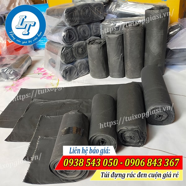 Bán túi đựng rác đen cuộn giá rẻ Bán túi đựng rác đen cuộn giá rẻ