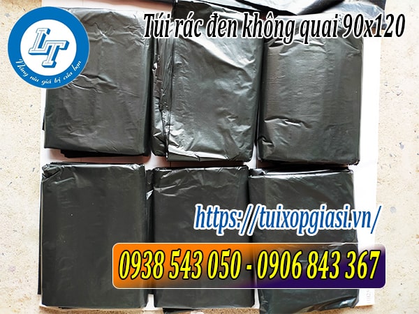 Bán túi đựng rác đen không quai 90x120 giá rẻ
