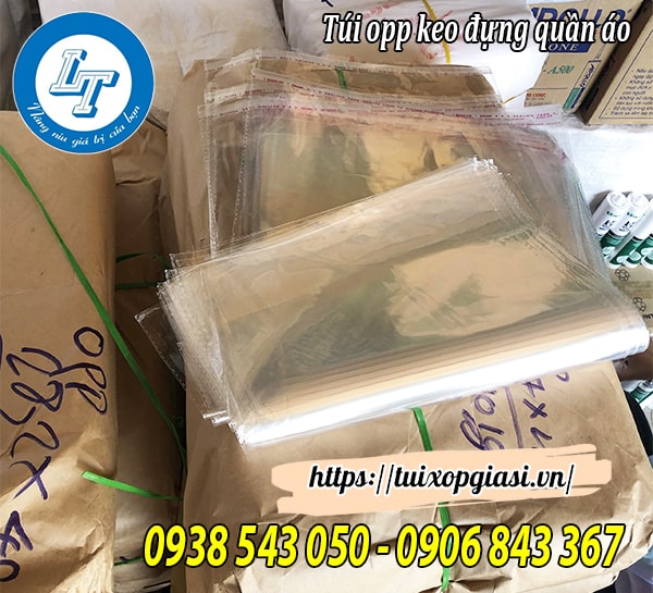 Bán túi opp keo đựng quần áo giá rẻ