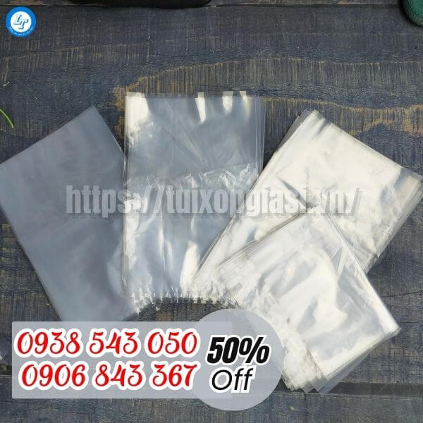 Túi pe dẻo hàng chợ chất lượng