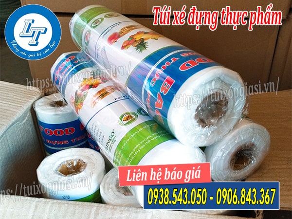 Bán túi xé đựng thực phẩm dùng trong siêu thị, coopmart