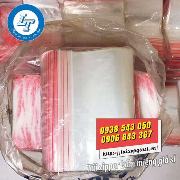 Bán túi zipper bấm miệng giá sỉ