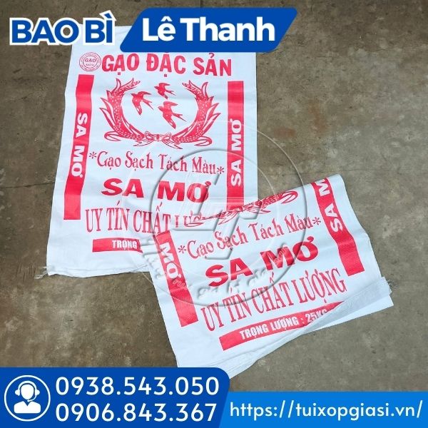 Bao đựng gạo 25kg