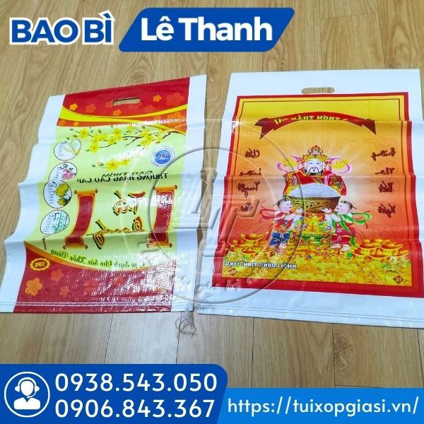 Bao đựng gạo phủ pe
