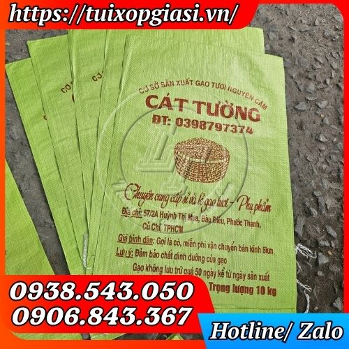 Bao đựng gạo in 10kg