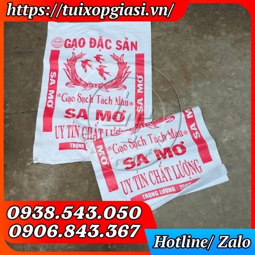 Bao đựng gạo in 25kg