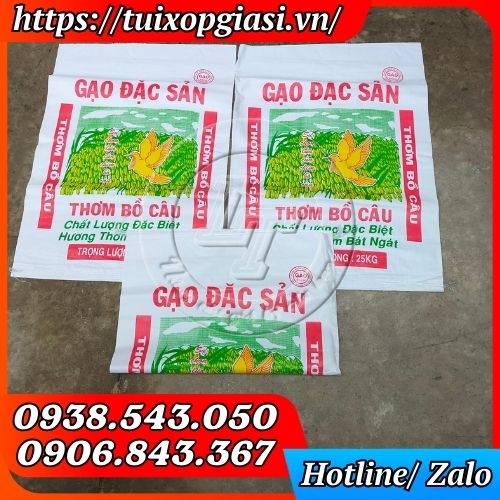 Bao đựng gạo in 25kg