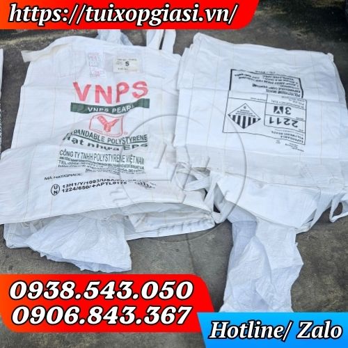 Bao tải jumbo miệng có ống nạp