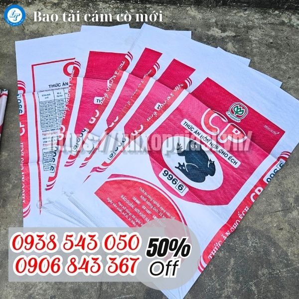 Bao tải cám cò mới giá sỉ rẻ nhất TPHCM
