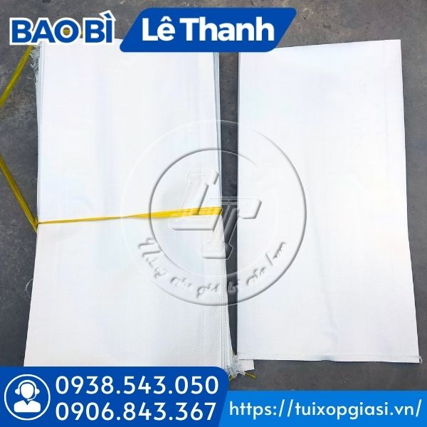 Bao tải giấy kraf trắng