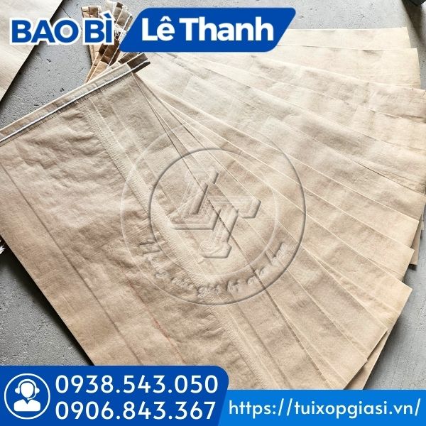 Bao tải giấy trơn
