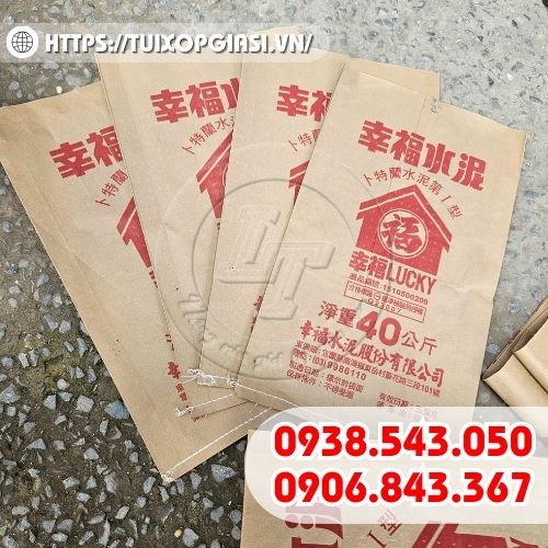 Bao tải giấy xi măng chất lượng