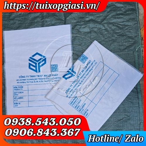 Bao tải in logo sắc nét