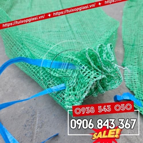 Bao tải lưới có dây rút