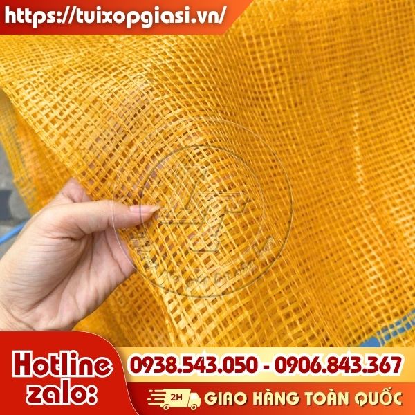 Bao tải lưới thiết kế lưới thoáng khí