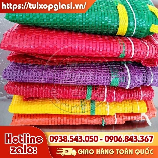 Bao tải lưới đủ màu